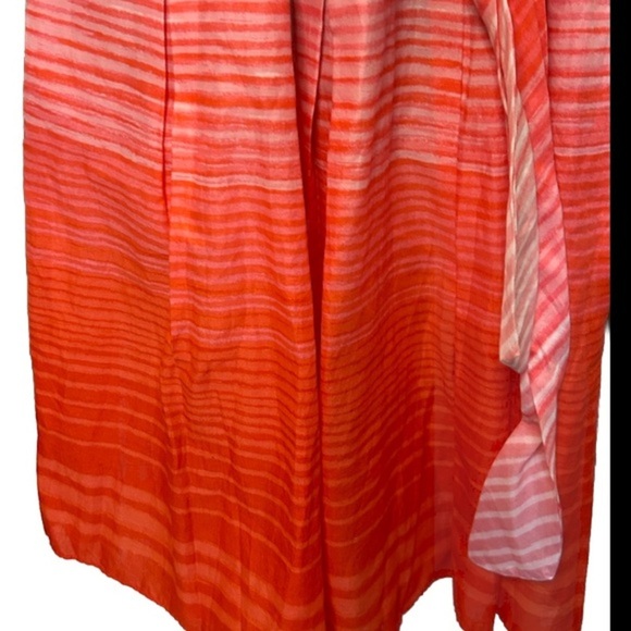 Evan Picone NWT Orange and‎ Pink Ombré Dress, Size 16. - Picture 4 of 7